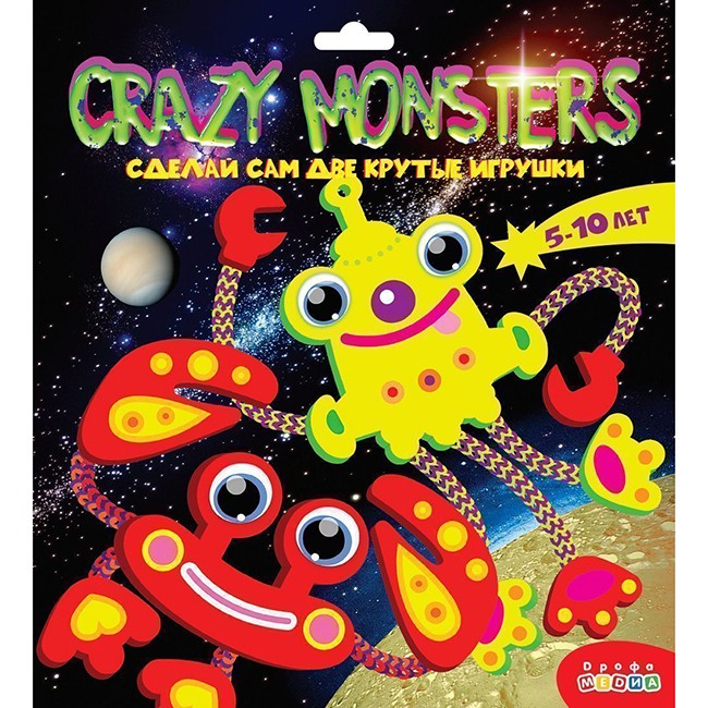 Набор для творчества Сделай сам CRAZY MONSTERS 3385