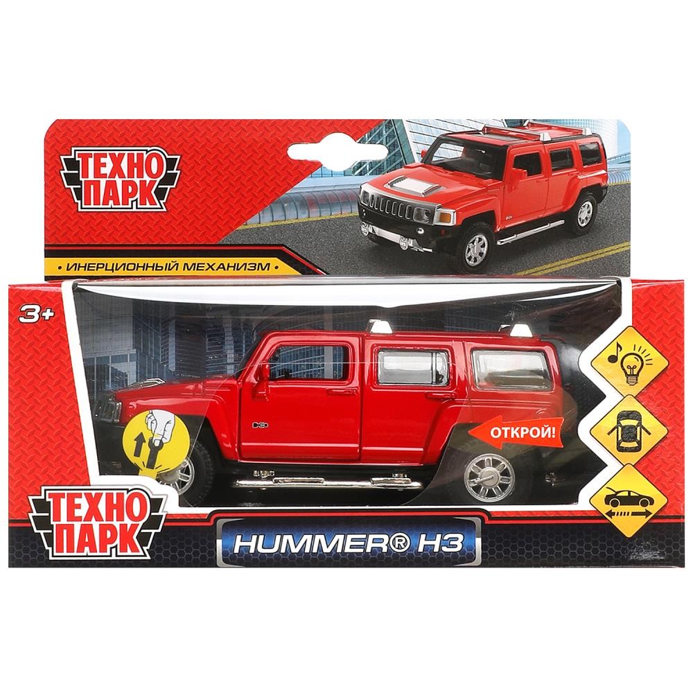 Модель SB-68321 HUMMER h3, 14,4 см, двери, багажник, инерция Технопарк