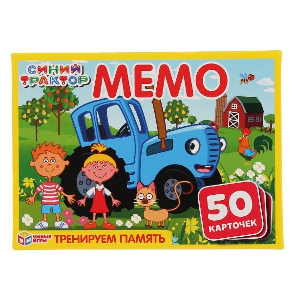 Игра наст. Умка Синий трактор.Мемо 4680013719982