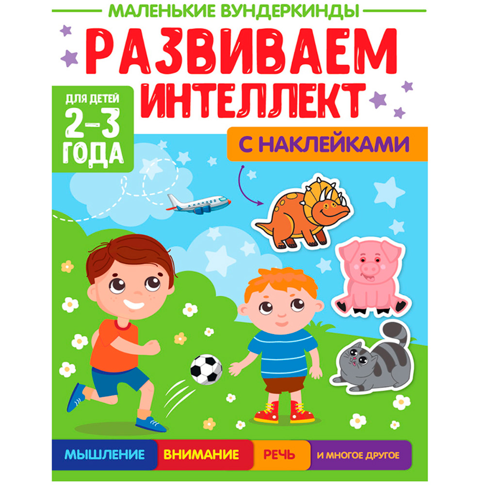 Книга 978-5-378-34174-0 Маленькие вундеркинды. Развиваем интеллект 2-3 года