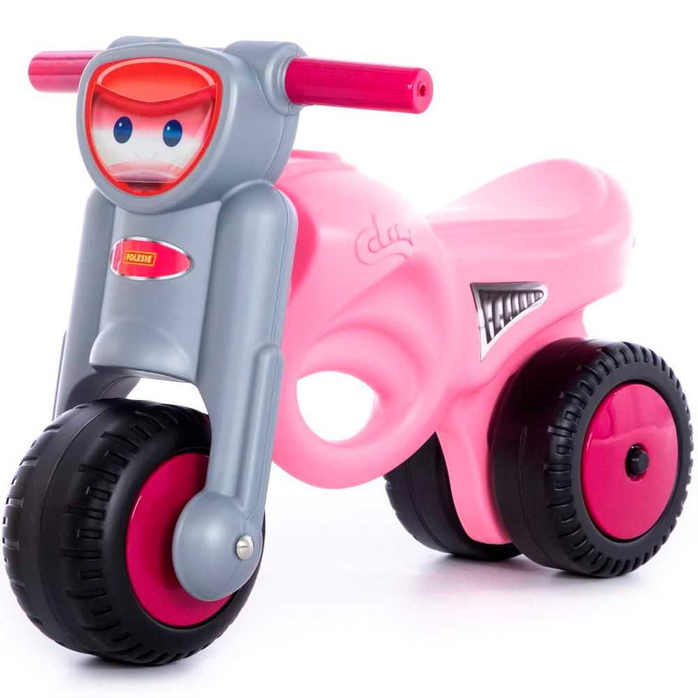 Каталка Мотоцикл мини-мото розовая 48233 П-Е /1/