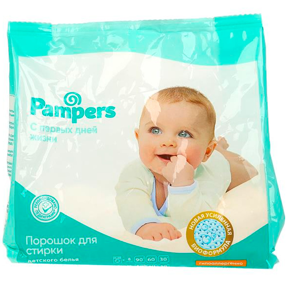 Порошок для стирки детского белья pampers 800 г Заботливая мама BH097252PM