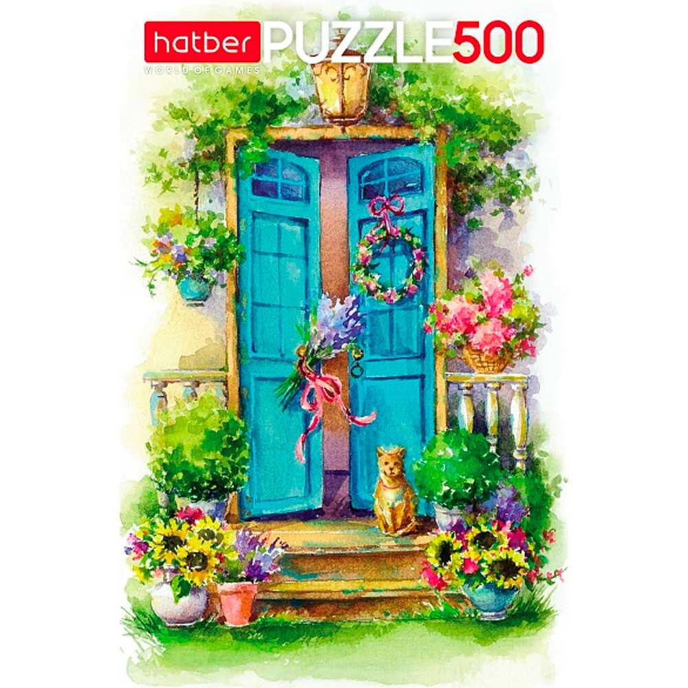 Пазл 500 эл. Дачные истории 086986 Hatber.