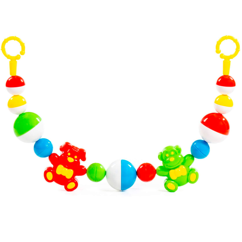 Погремушка-подвеска Верные друзья 62 см 71576 П-Е /15/